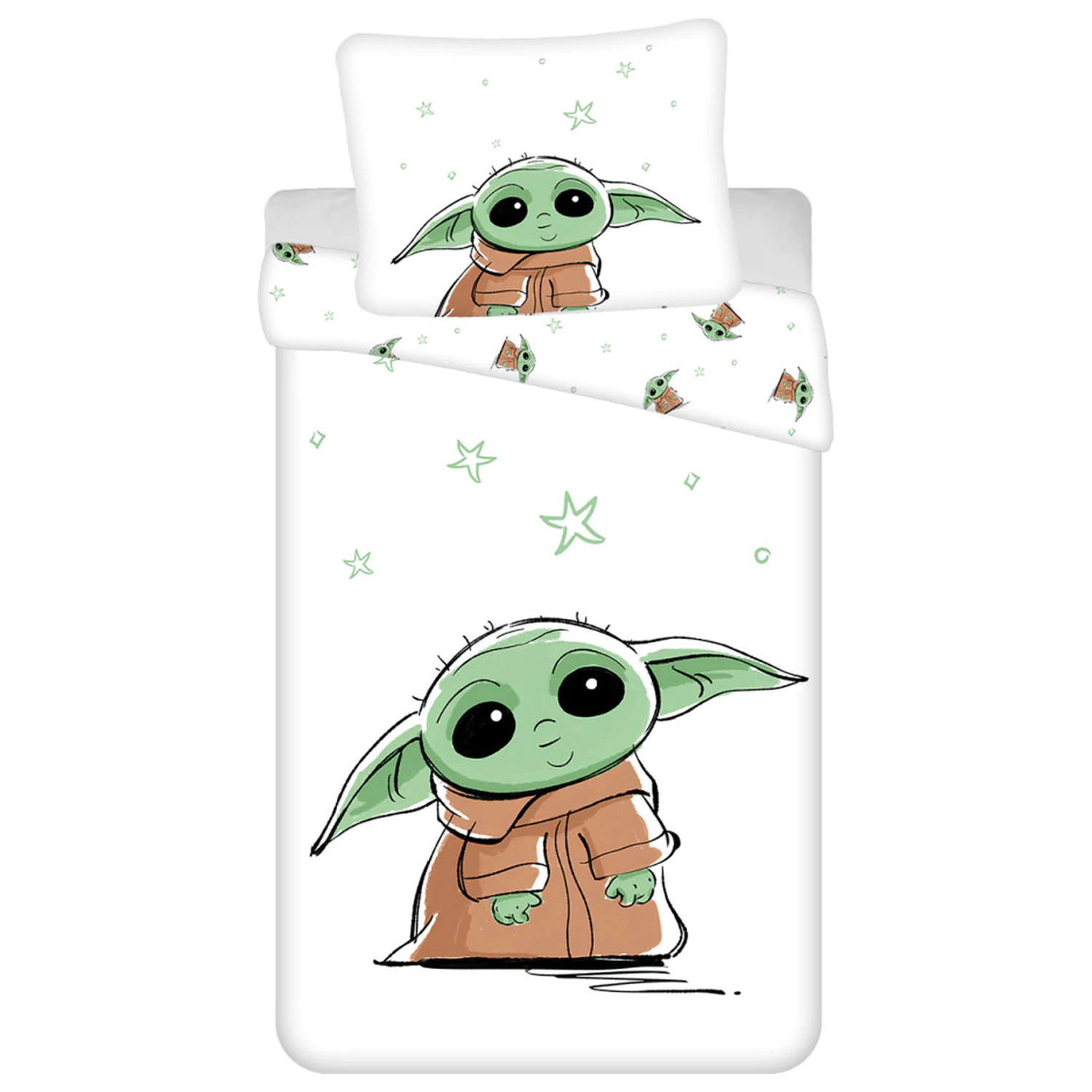 Star Wars Grogu povlak na přikrývku fotografii produktu