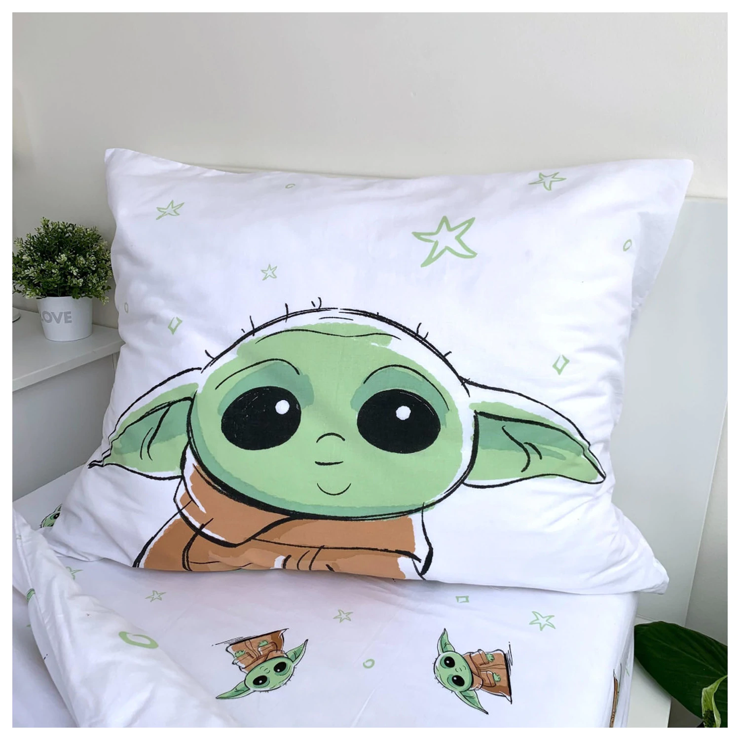 Star Wars Grogu povlak na přikrývku fotografii produktu