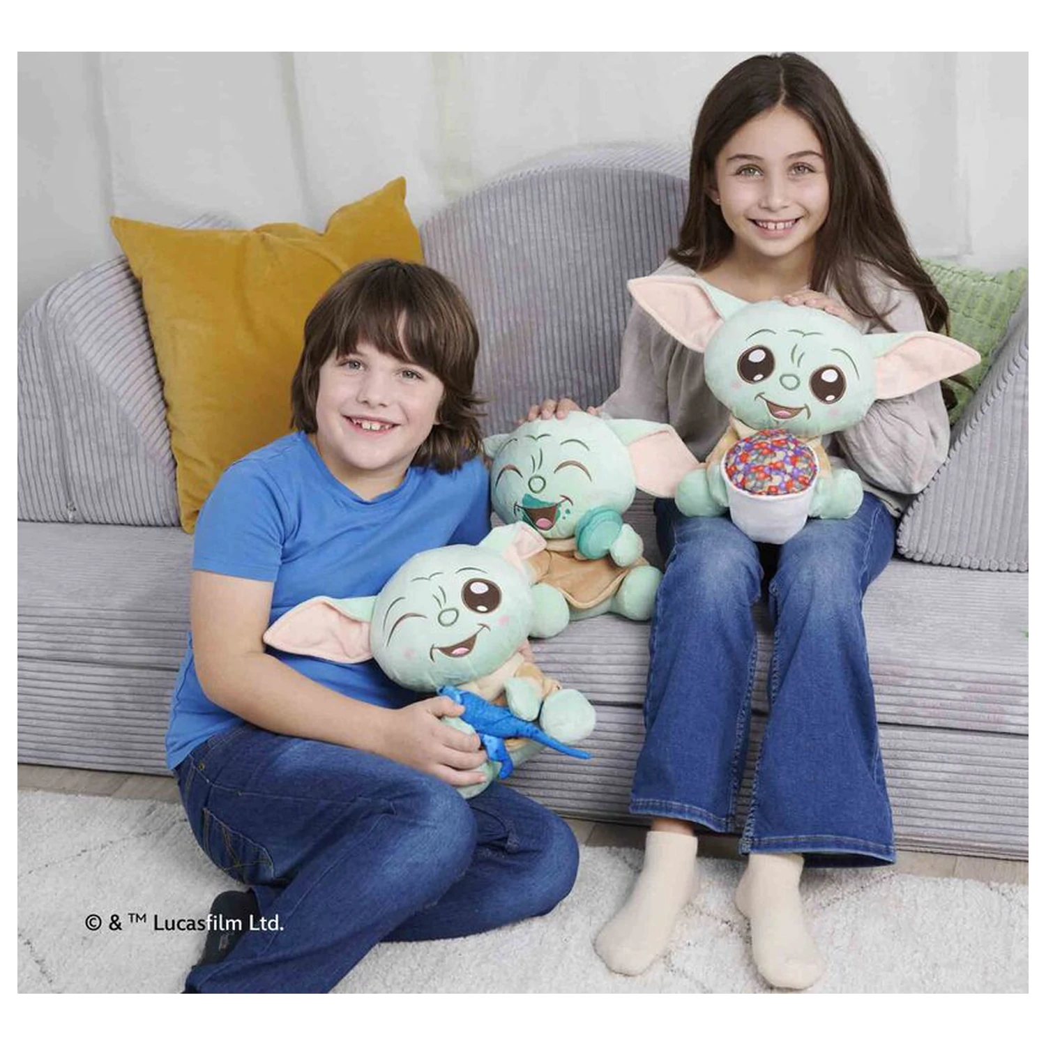 Star Wars Grogu Macaroon plyšová hračka 25cm fotografii produktu