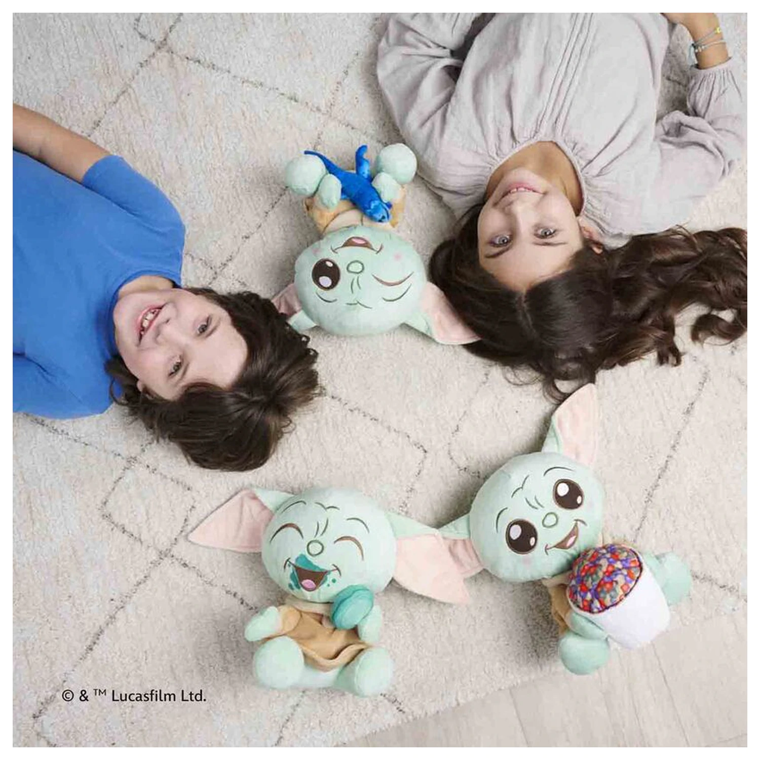 Star Wars Grogu Macaroon plyšová hračka 25cm fotografii produktu