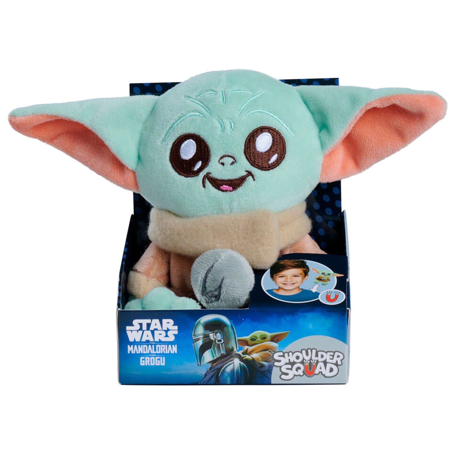 Star Wars Grogu plyšová hračka na rameno 12cm fotografii produktu