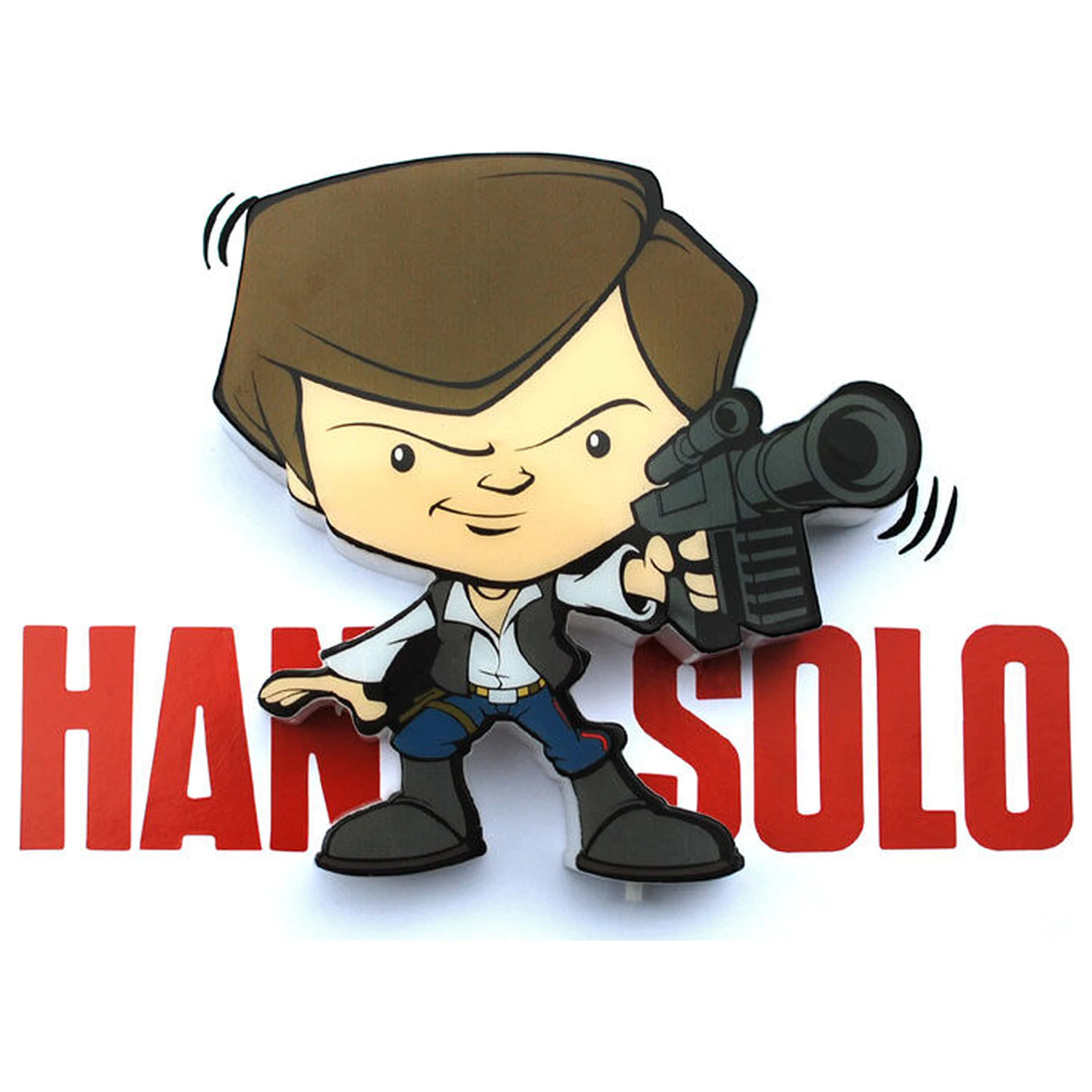 Star Wars Hans Solo 3D Light FX mini lampa fotografii produktu