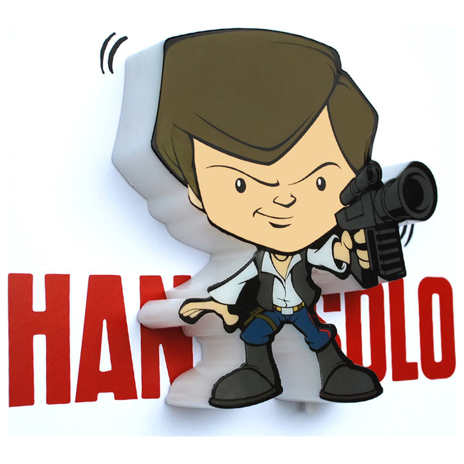 Star Wars Hans Solo 3D Light FX mini lampa fotografii produktu