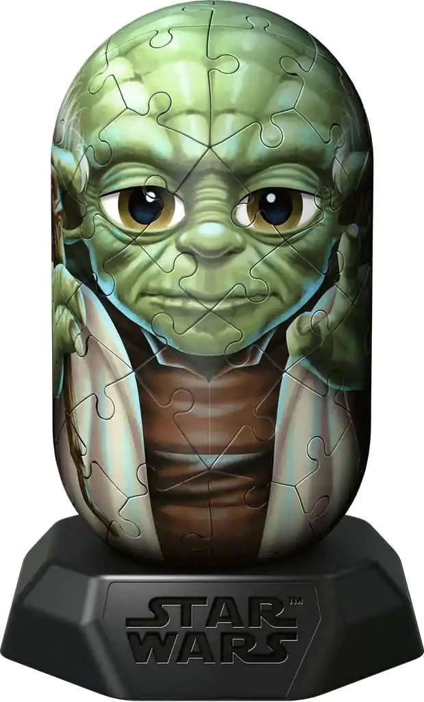 Star Wars Hylkies 3D Puzzle Yoda (55 dílků) fotografii produktu