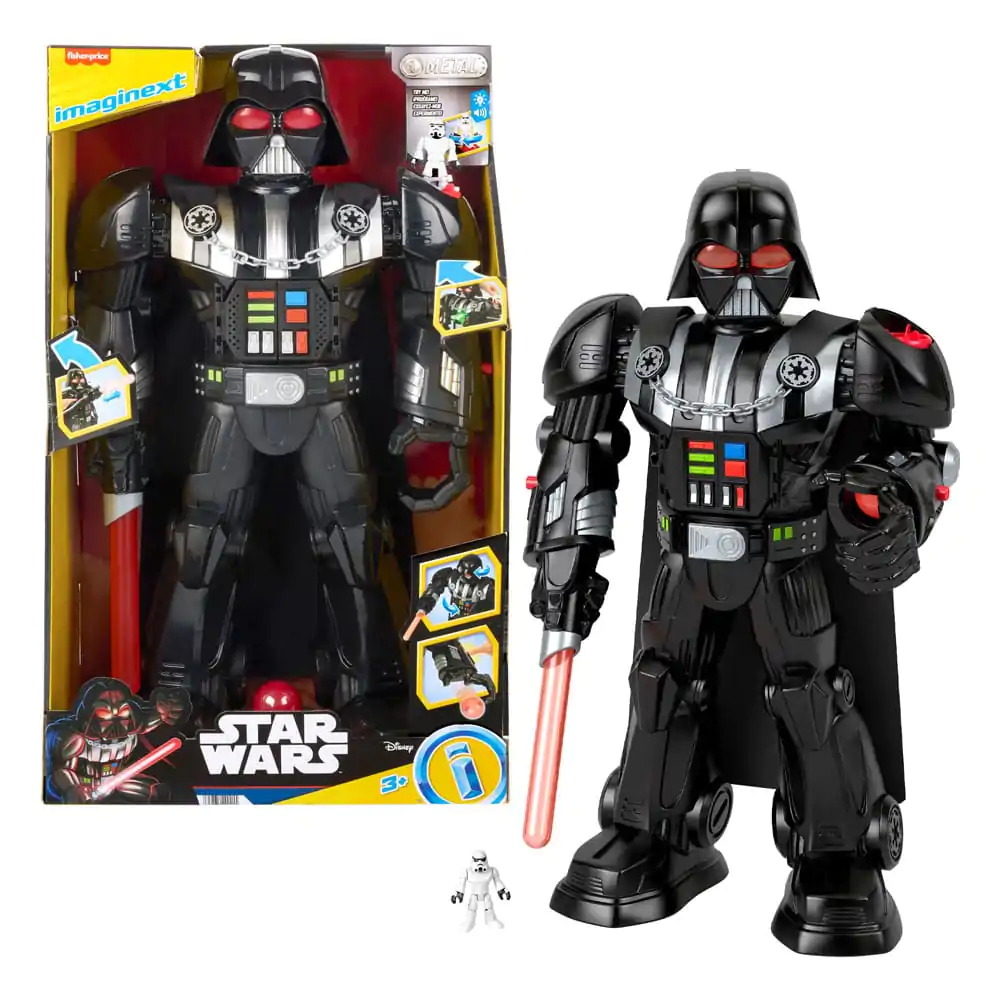 Star Wars Imaginext Elektronická figurka / Hrací set Darth Vader Bot 68 cm fotografii produktu
