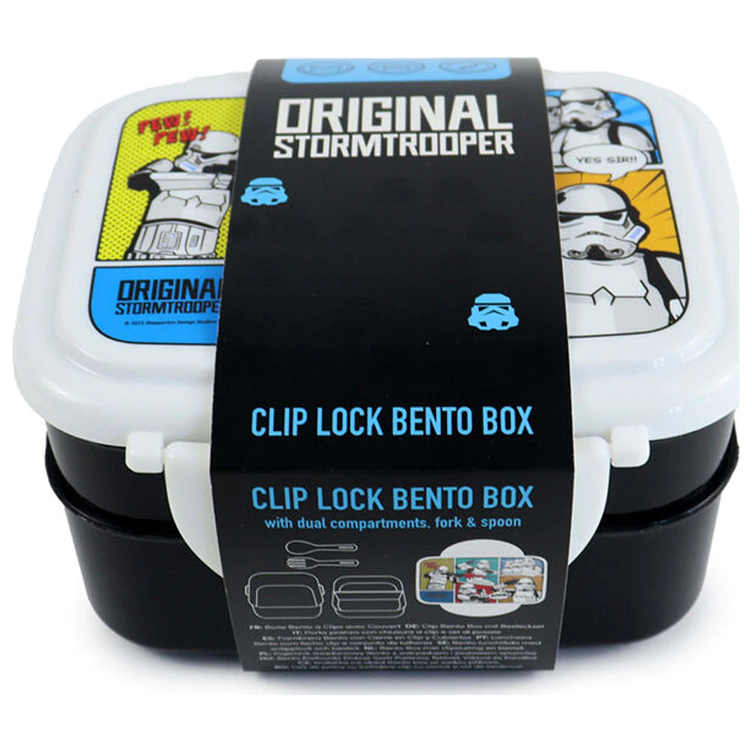 Star Wars Imperial Stormtrooper obědový box + příbory fotografii produktu