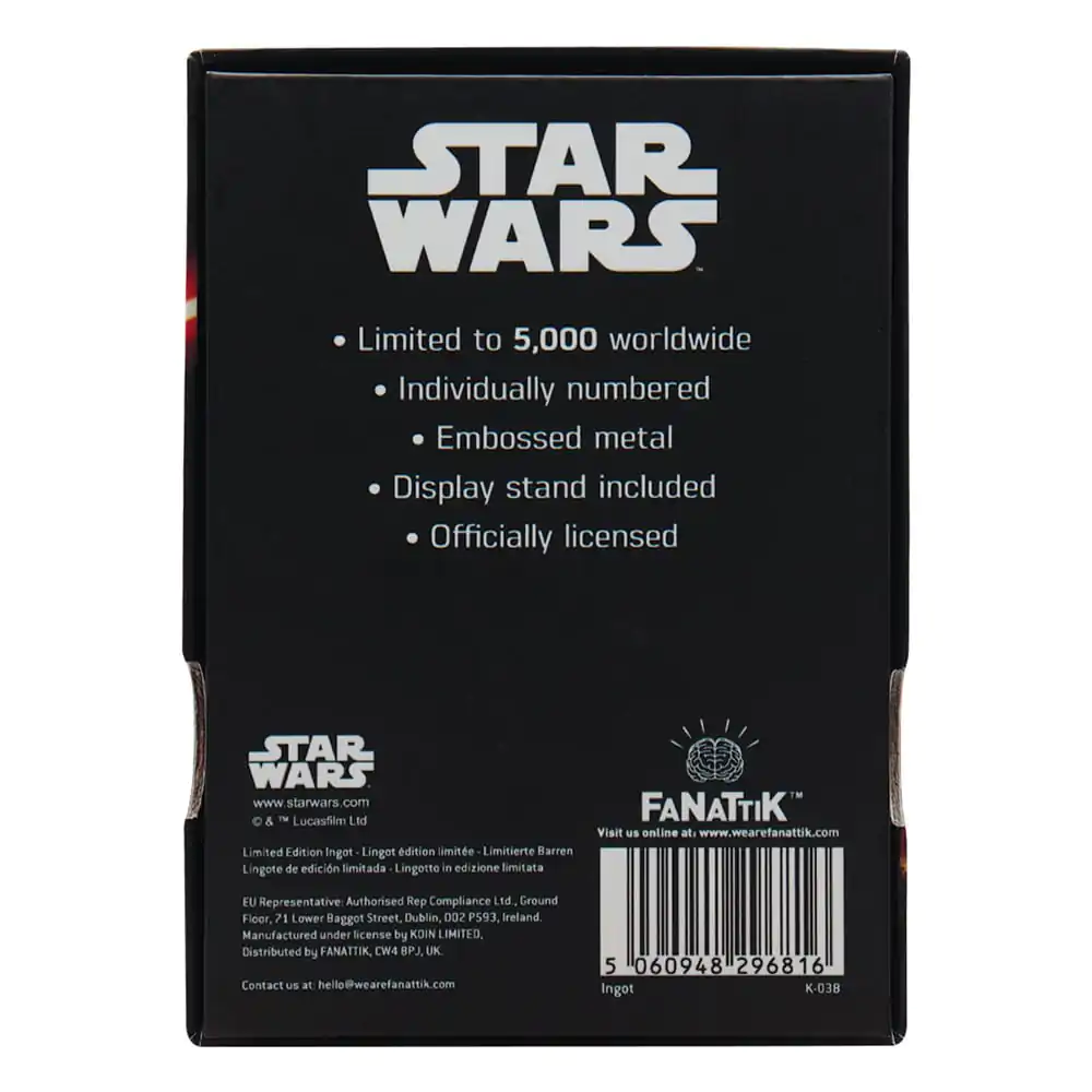 Star Wars slitek Luke and Vader limitovaná edice fotografii produktu