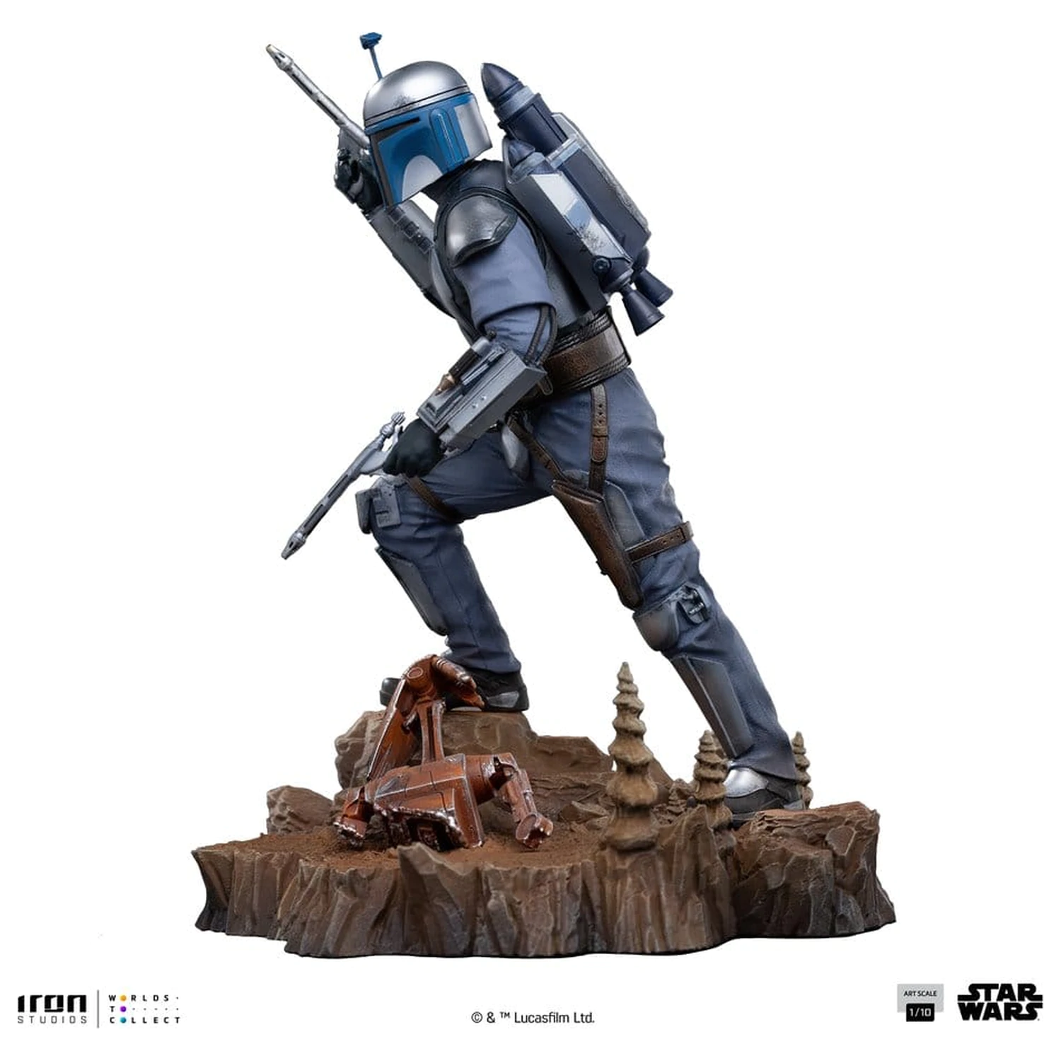 Star Wars Jango Fett Art Scale Socha 1/10 Jango Fett fotografii produktu