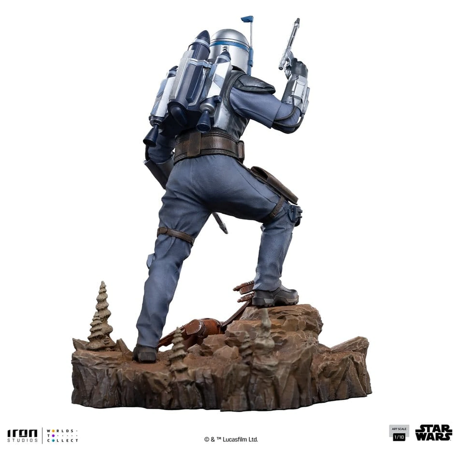Star Wars Jango Fett Art Scale Socha 1/10 Jango Fett fotografii produktu