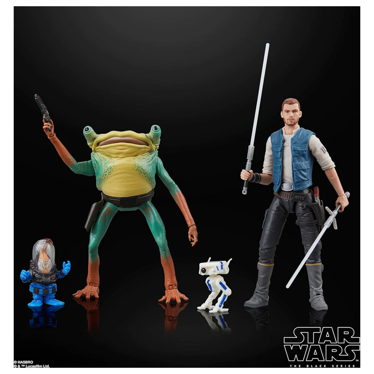 Star Wars Jedi Survivor Cal Kestis Turgle & Skoova Stev blister 2 figurky 15cm fotografii produktu