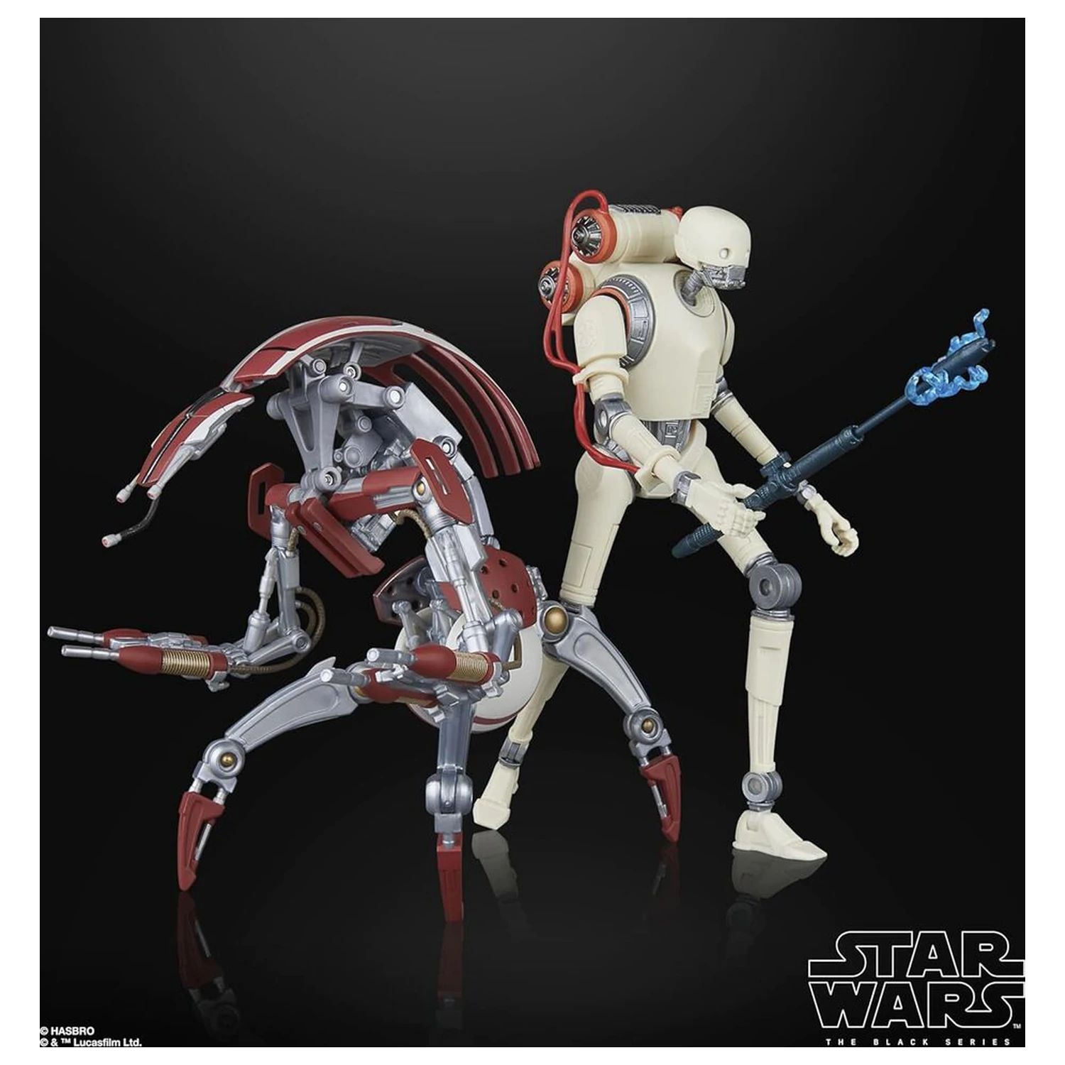 Star Wars Jedi Survivor KX Security Droid Enforcer & Droideka pack 2 figure 15 cm fotografii produktu