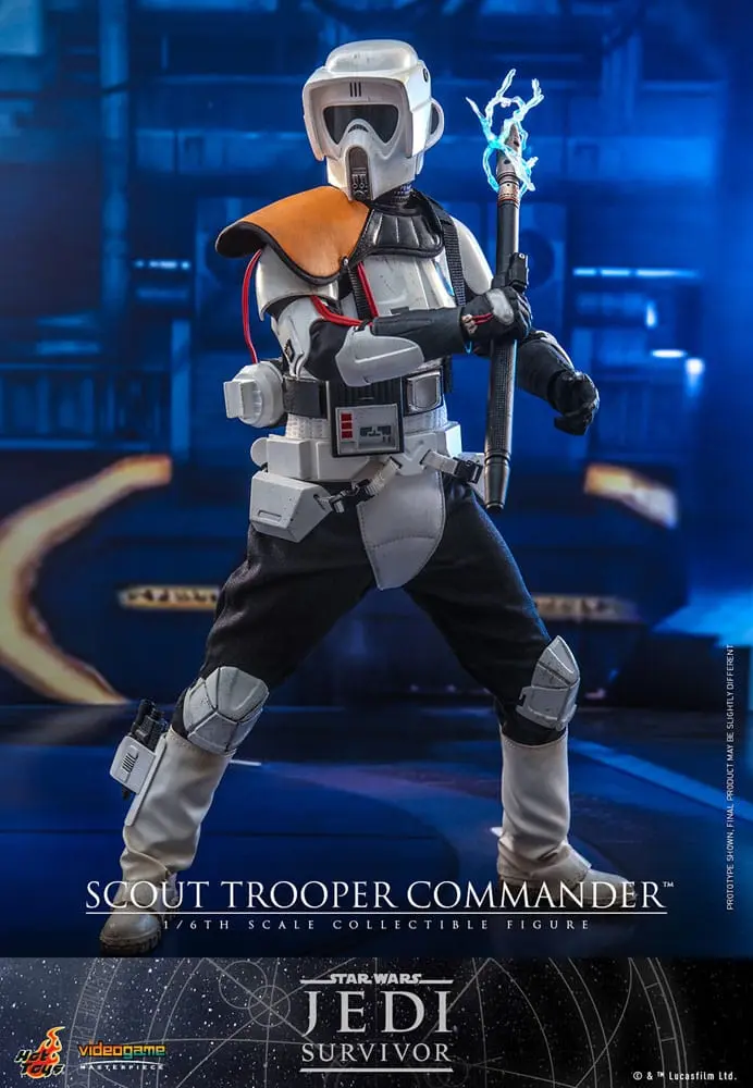 Star Wars: Jedi Survivor Videohra Mistrovské akční figurka 1/6 Scout Trooper Commander 30 cm fotografii produktu