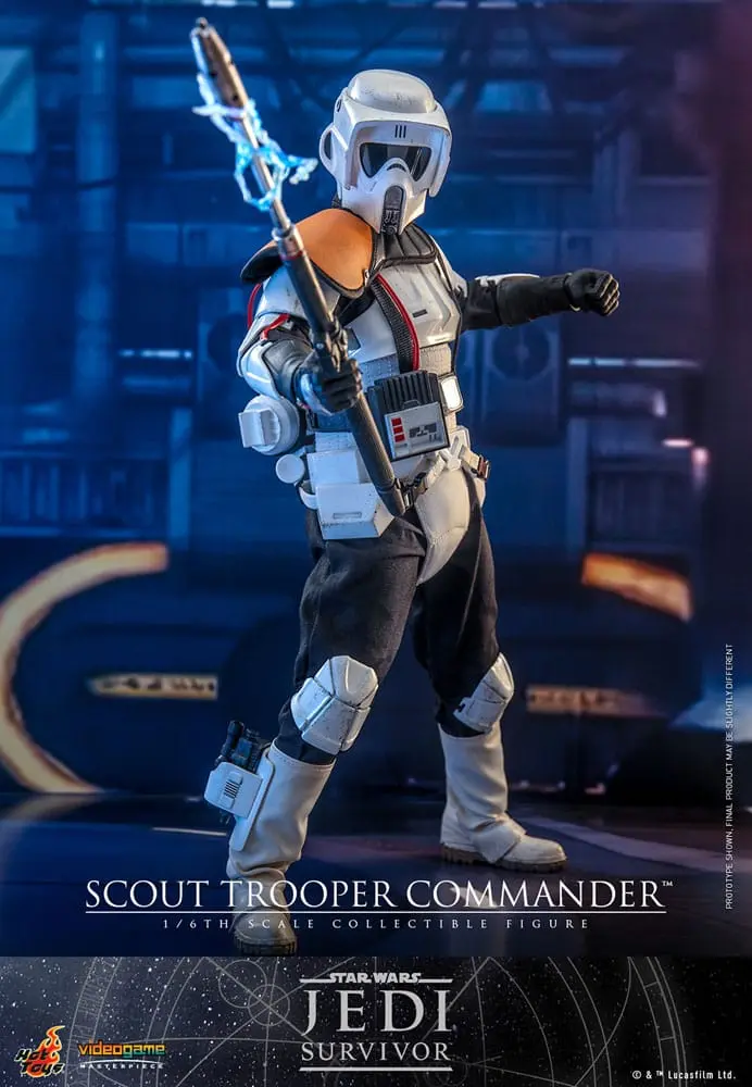 Star Wars: Jedi Survivor Videohra Mistrovské akční figurka 1/6 Scout Trooper Commander 30 cm fotografii produktu