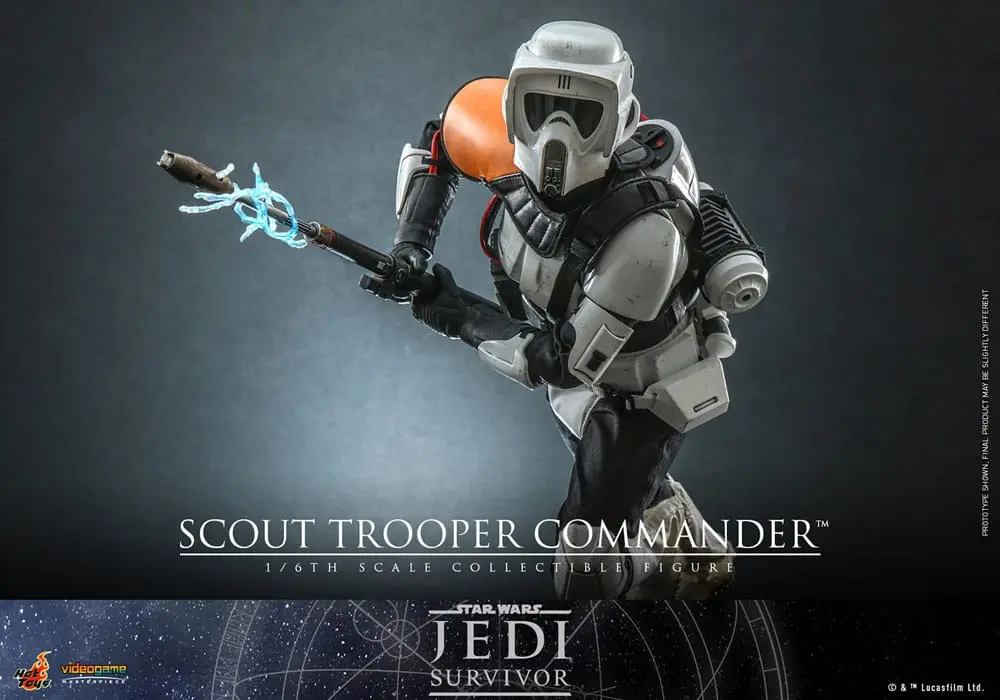 Star Wars: Jedi Survivor Videohra Mistrovské akční figurka 1/6 Scout Trooper Commander 30 cm fotografii produktu