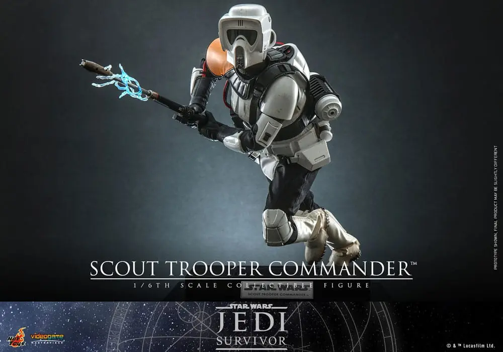 Star Wars: Jedi Survivor Videohra Mistrovské akční figurka 1/6 Scout Trooper Commander 30 cm fotografii produktu