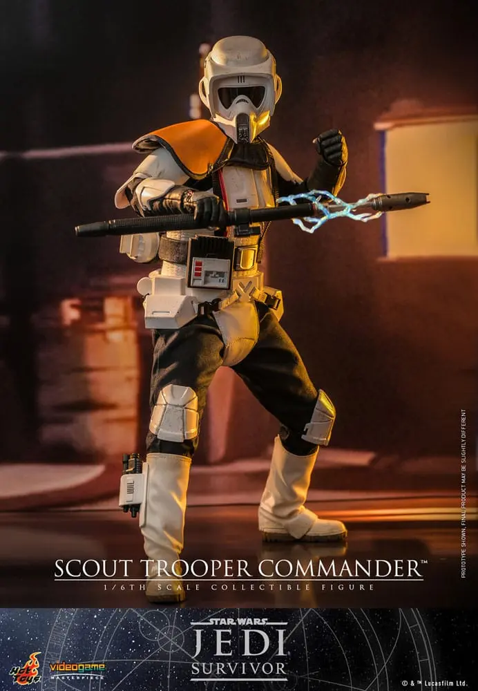 Star Wars: Jedi Survivor Videohra Mistrovské akční figurka 1/6 Scout Trooper Commander 30 cm fotografii produktu