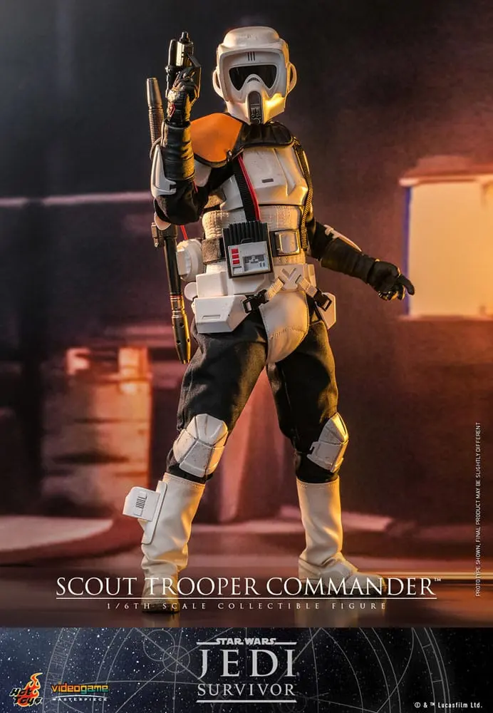 Star Wars: Jedi Survivor Videohra Mistrovské akční figurka 1/6 Scout Trooper Commander 30 cm fotografii produktu