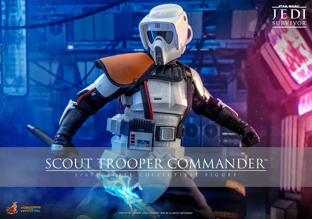 Star Wars: Jedi Survivor Videohra Mistrovské akční figurka 1/6 Scout Trooper Commander 30 cm fotografii produktu