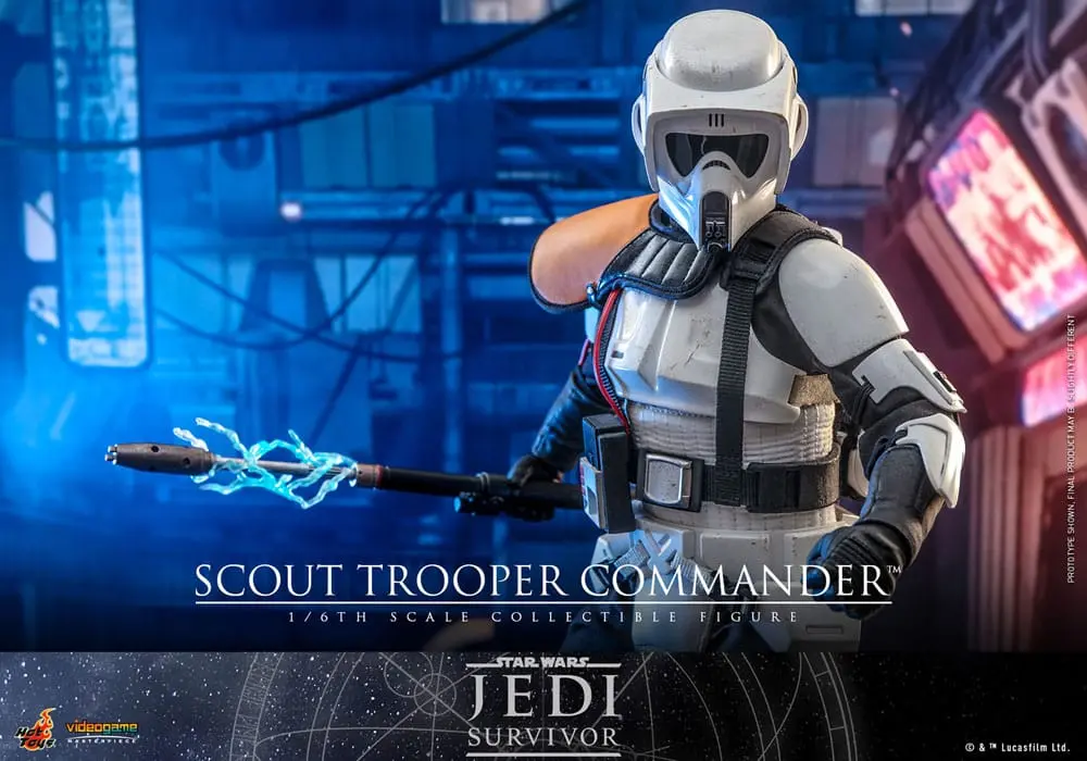 Star Wars: Jedi Survivor Videohra Mistrovské akční figurka 1/6 Scout Trooper Commander 30 cm fotografii produktu