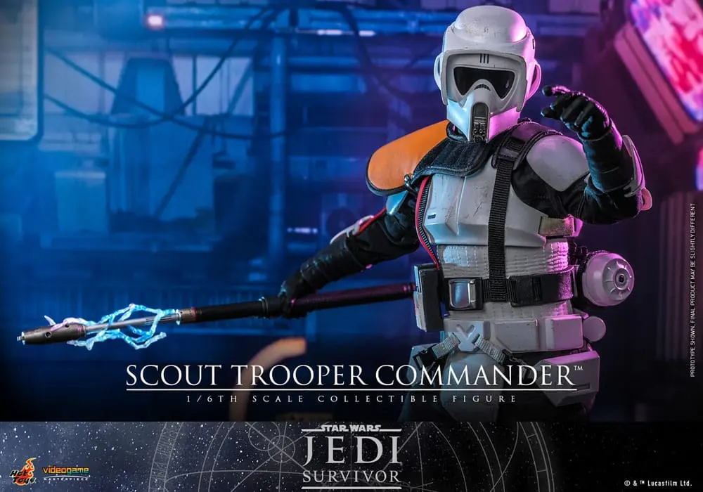 Star Wars: Jedi Survivor Videohra Mistrovské akční figurka 1/6 Scout Trooper Commander 30 cm fotografii produktu