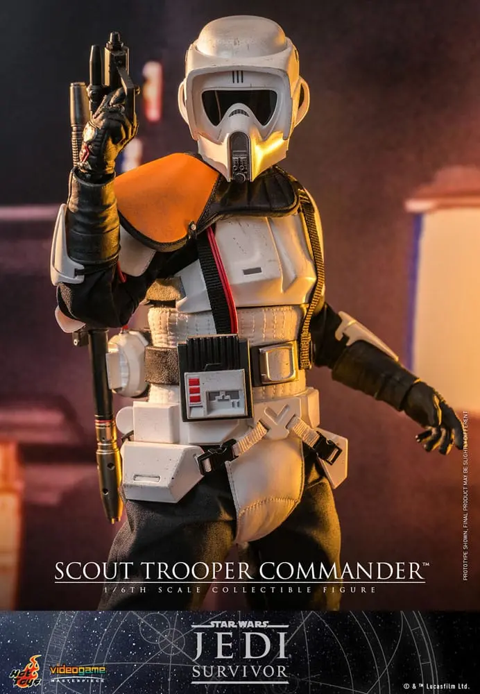 Star Wars: Jedi Survivor Videohra Mistrovské akční figurka 1/6 Scout Trooper Commander 30 cm fotografii produktu