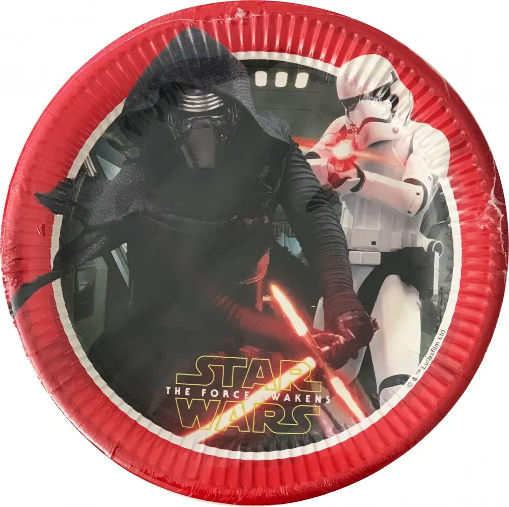 Star Wars Justice papírové talíře 8 ks 23 cm fotografii produktu