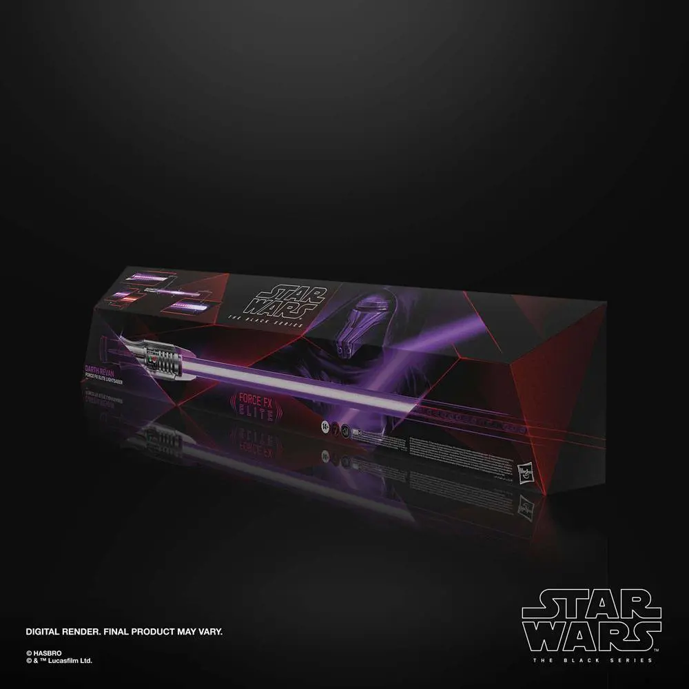 Star Wars: Knights of the Old Republic Black Series replika Force FX Elite světelný meč Darth Revan fotografii produktu