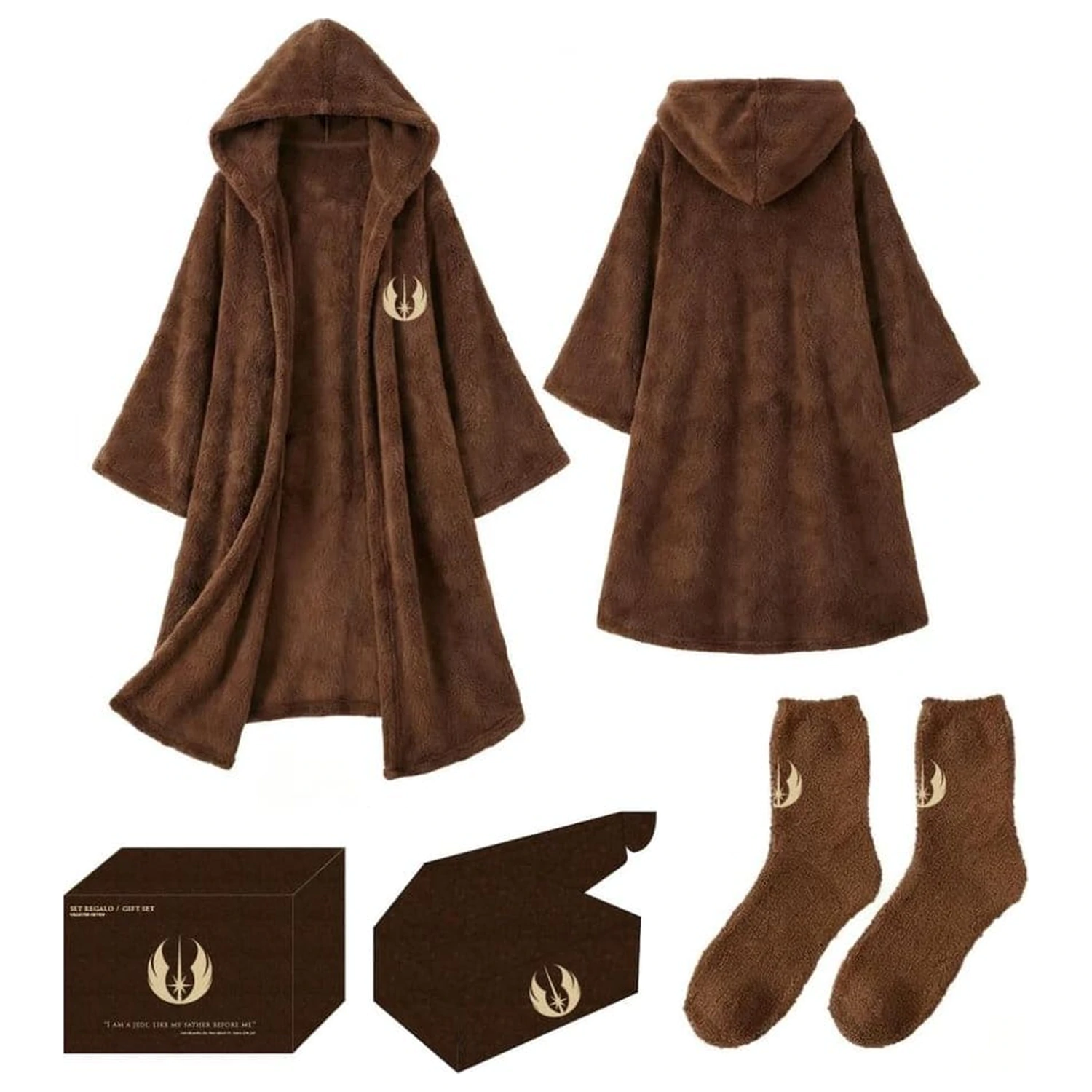 Star Wars fleece plášť a ponožky dárková sada fotografii produktu