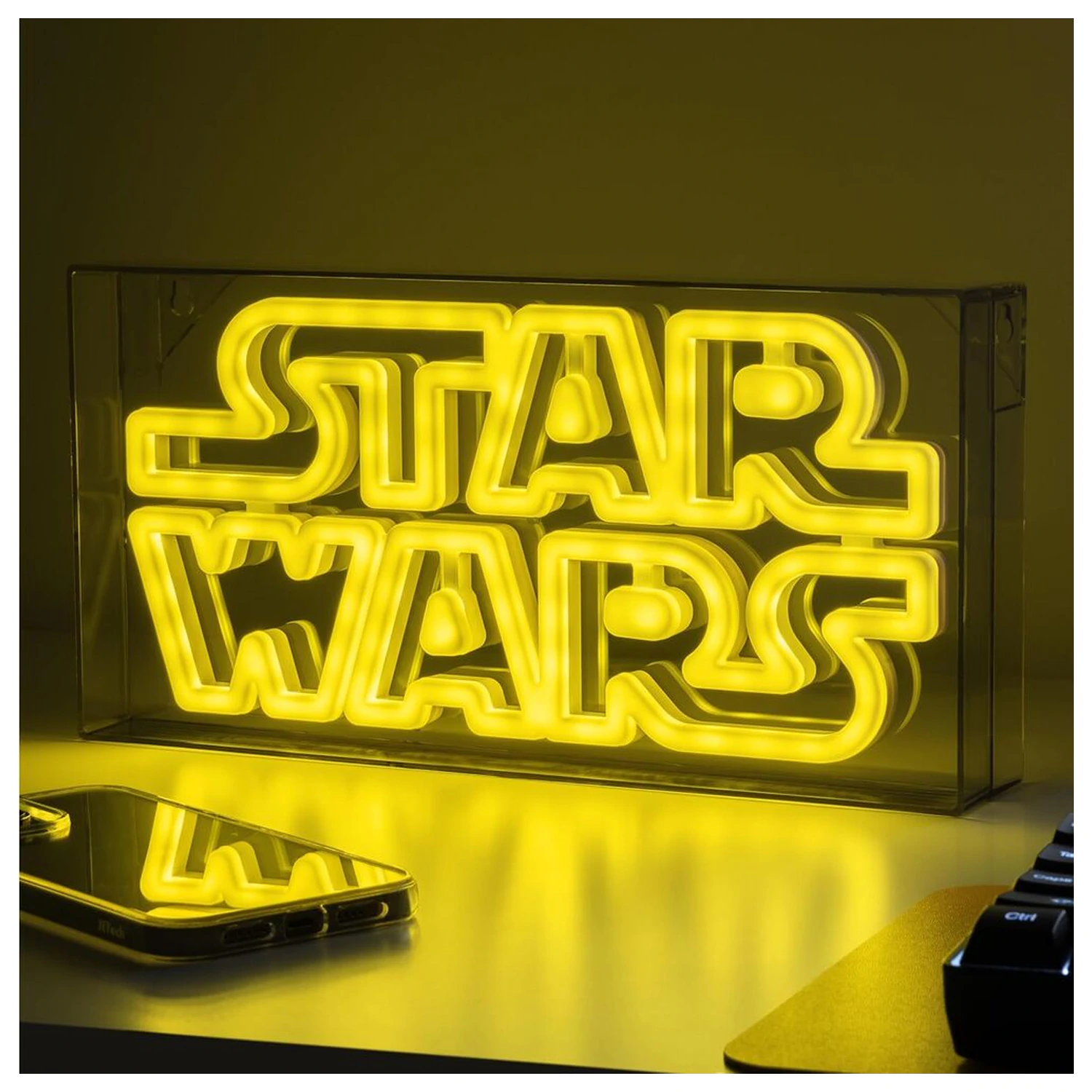 Star Wars LED Neon lampa fotografii produktu