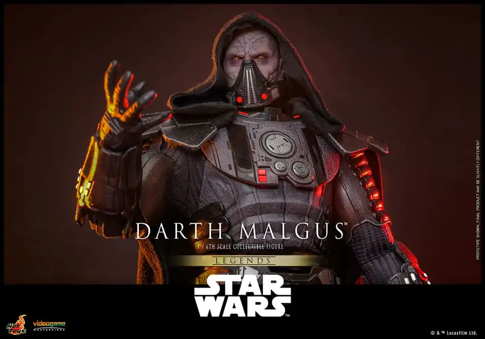 Star Wars Legends Videogame Masterpiece Akční figurka 1/6 Darth Malgus 34 cm fotografii produktu