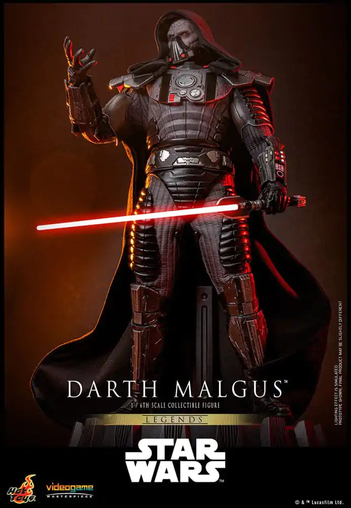 Star Wars Legends Videogame Masterpiece Akční figurka 1/6 Darth Malgus 34 cm fotografii produktu