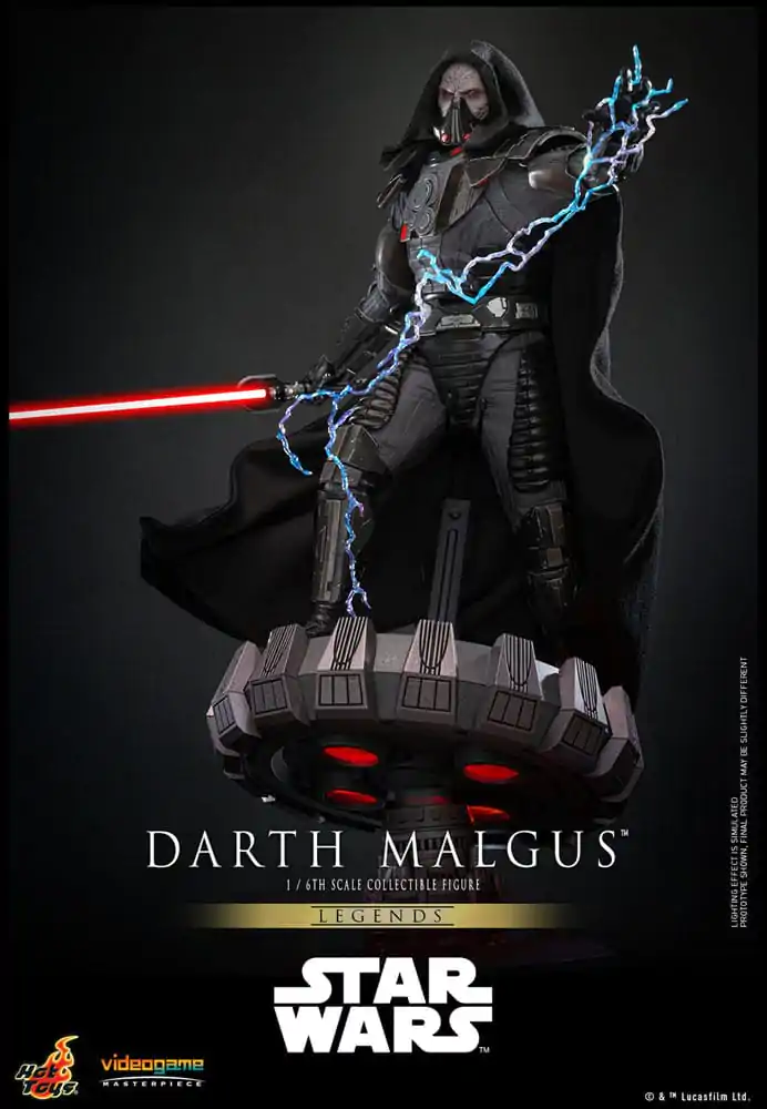 Star Wars Legends Videogame Masterpiece Akční figurka 1/6 Darth Malgus 34 cm fotografii produktu