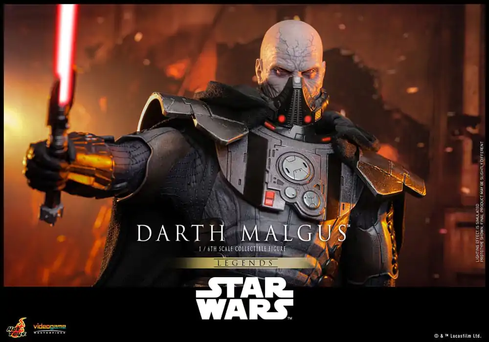 Star Wars Legends Videogame Masterpiece Akční figurka 1/6 Darth Malgus 34 cm fotografii produktu