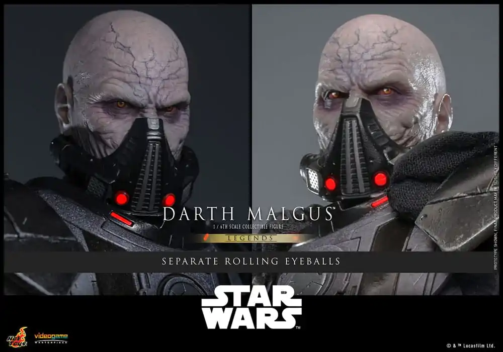 Star Wars Legends Videogame Masterpiece Akční figurka 1/6 Darth Malgus 34 cm fotografii produktu