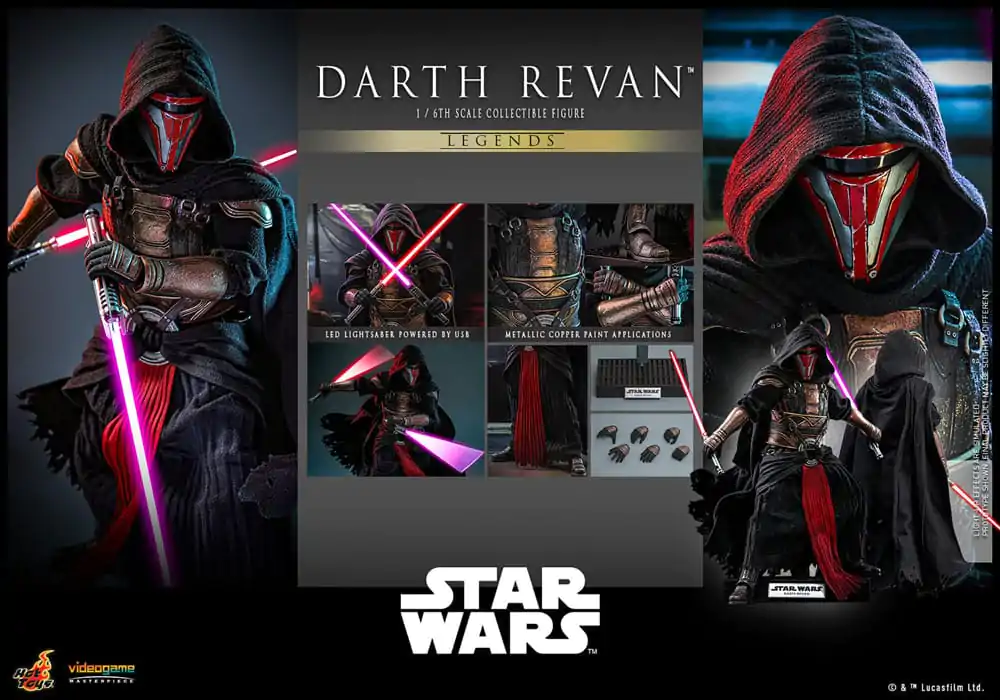 Star Wars Legends Videogame Masterpiece Akční figurka 1/6 Darth Revan 31 cm fotografii produktu