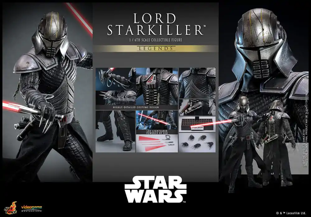 Star Wars Legends Videogame Masterpiece Akční figurka 1/6 Lord Starkiller 31 cm fotografii produktu