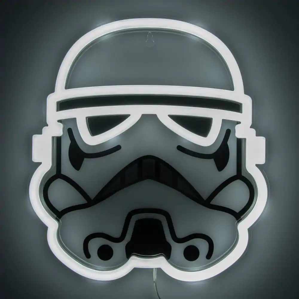 Star Wars LED Nástěnná Lampa Světlo Stormtrooper Neon fotografii produktu