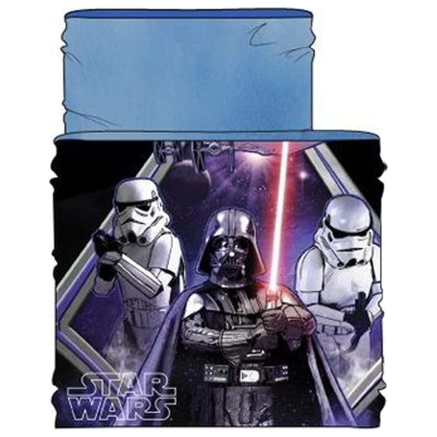 Star Wars Lightsaber Blue dětský šátek, nákrčník fotografii produktu