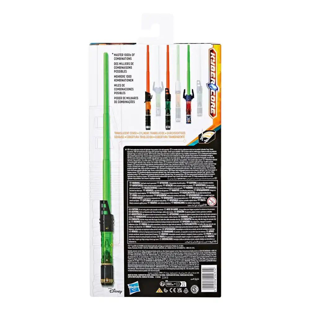 Star Wars Lightsaber Forge Kyber Core Roleplay replika světelného meče Luke Skywalker fotografii produktu