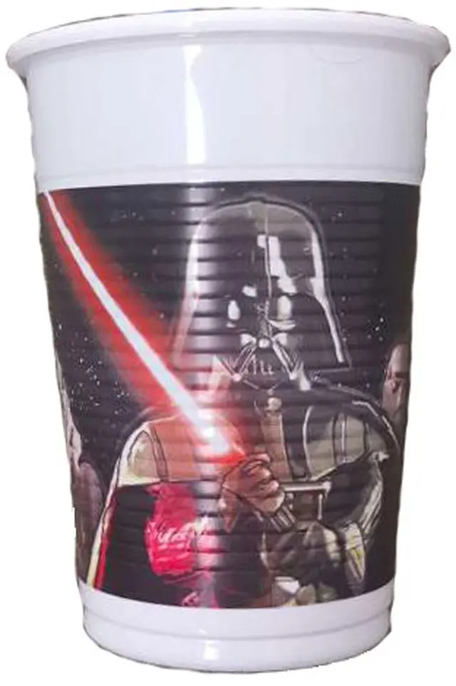Star Wars Lightsaber Plastové kelímky balení 8 ks 200 ml fotografii produktu