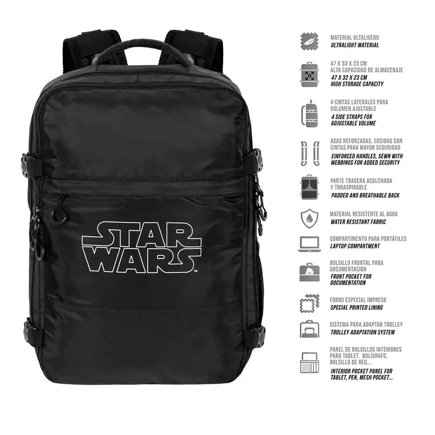 Batoh s logem Star Wars 49 cm fotografii produktu