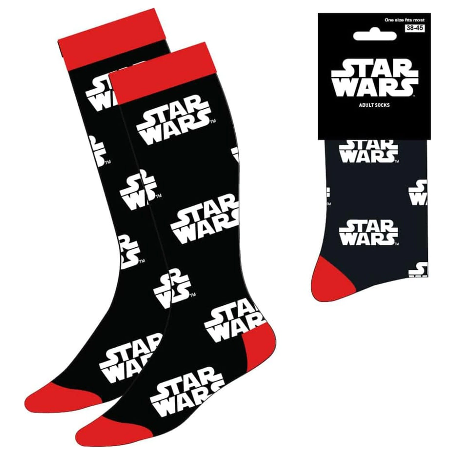 Star Wars Ponožky Logo 38-45 fotografii produktu