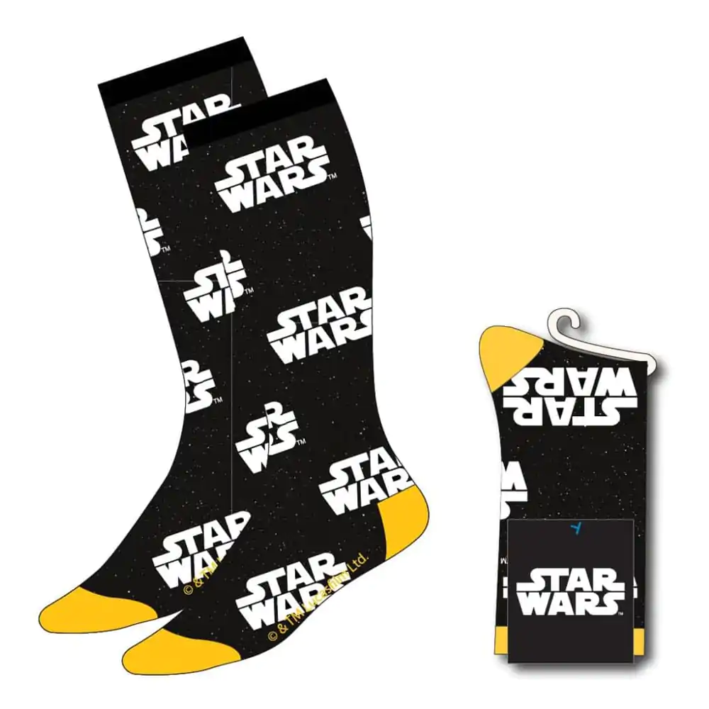 Star Wars Ponožky Logo 38-45 fotografii produktu