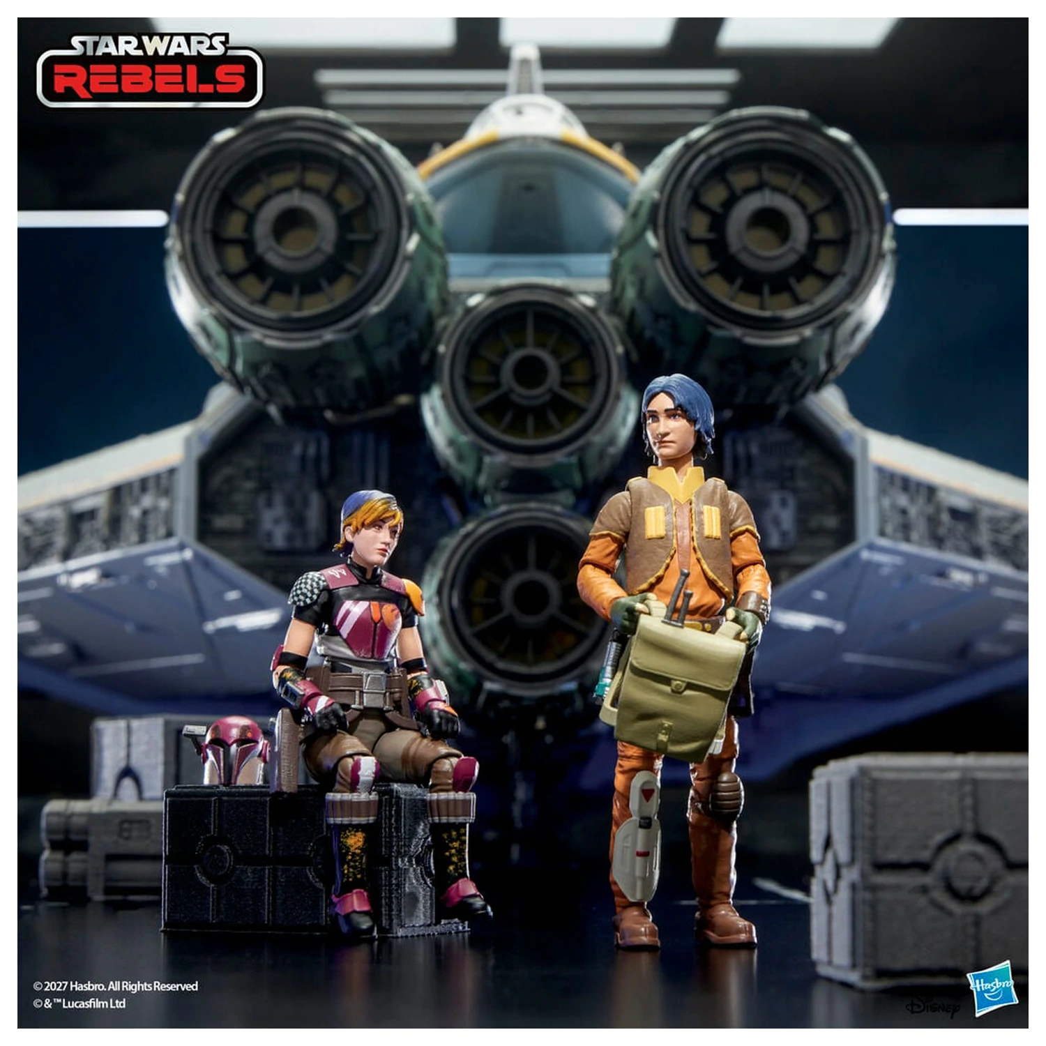 Star Wars Lothal Rebel pack 3 figurky 9,5 cm fotografii produktu