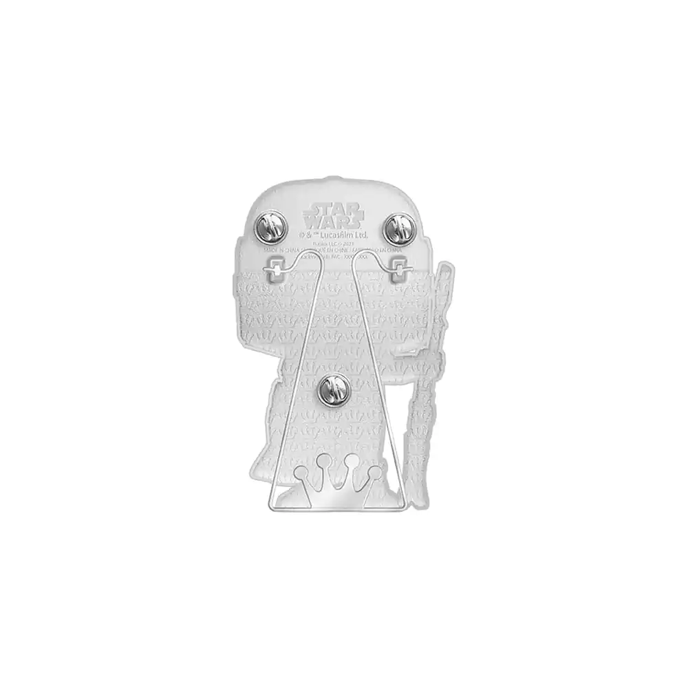 Star Wars Loungefly POP! Smaltovaná Připínací Placka Mando 10 cm fotografii produktu
