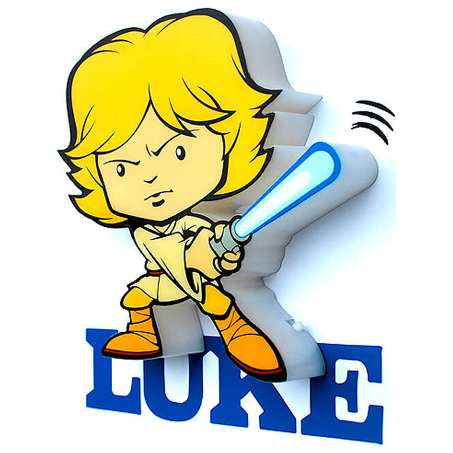 Star Wars Luke Skywalker 3D světlo FX mini lampa fotografii produktu