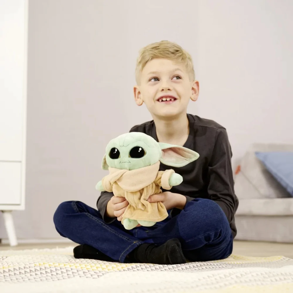 Star Wars Mandalorian Dítě Yoda měkká plyšová hračka 25 cm fotografii produktu