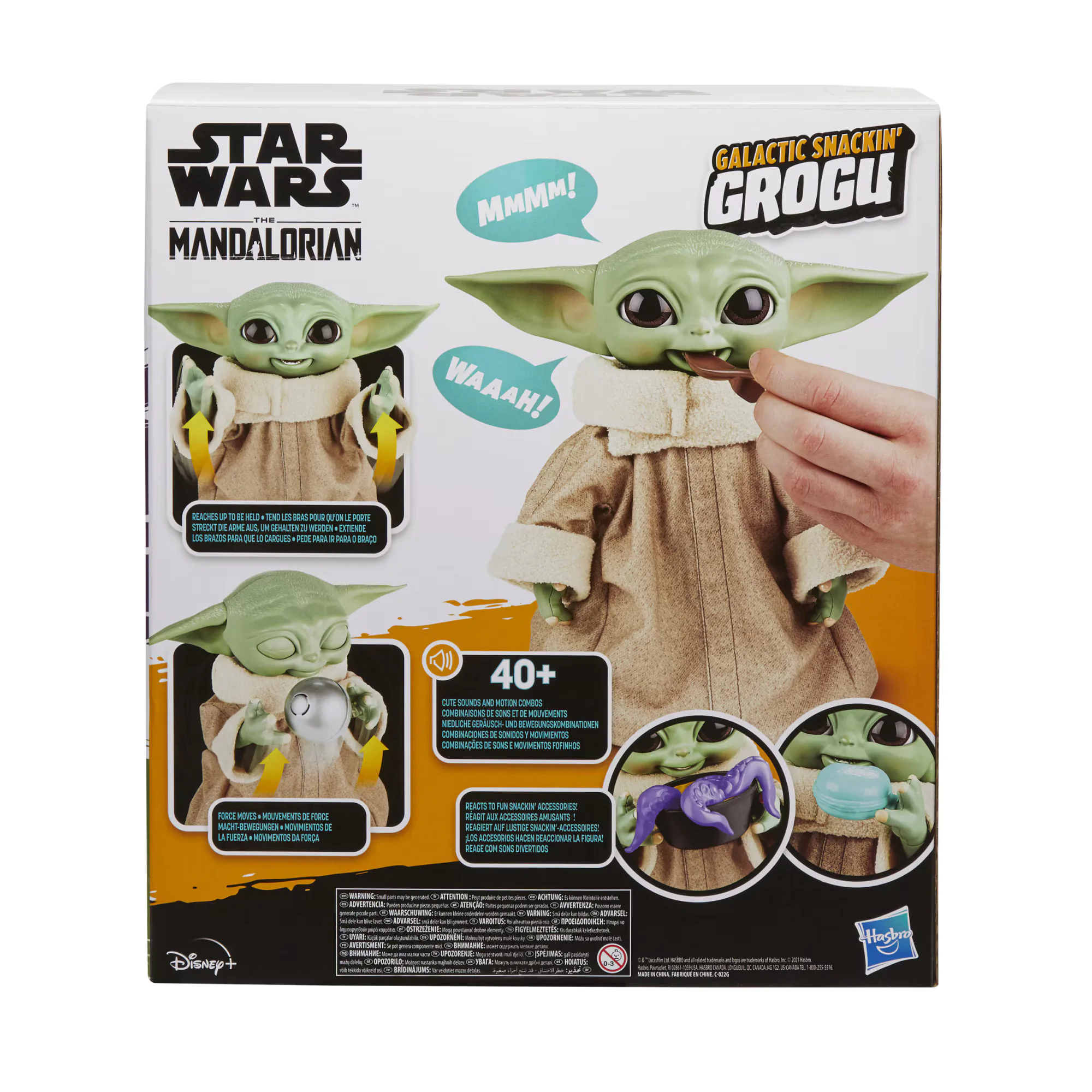 Star Wars The Mandalorian Interaktivní figurka Galactic Snackin´ Grogu 23 cm fotografii produktu