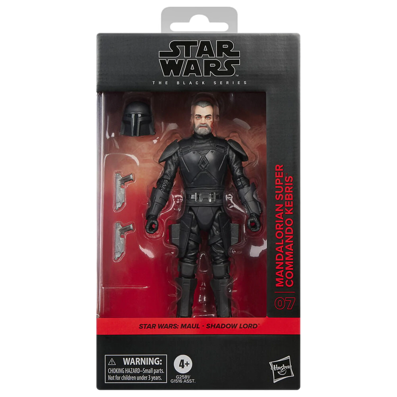 Star Wars Maul - Shadow Lord Mandalorian Super Commando Kebris figurka 15cm fotografii produktu