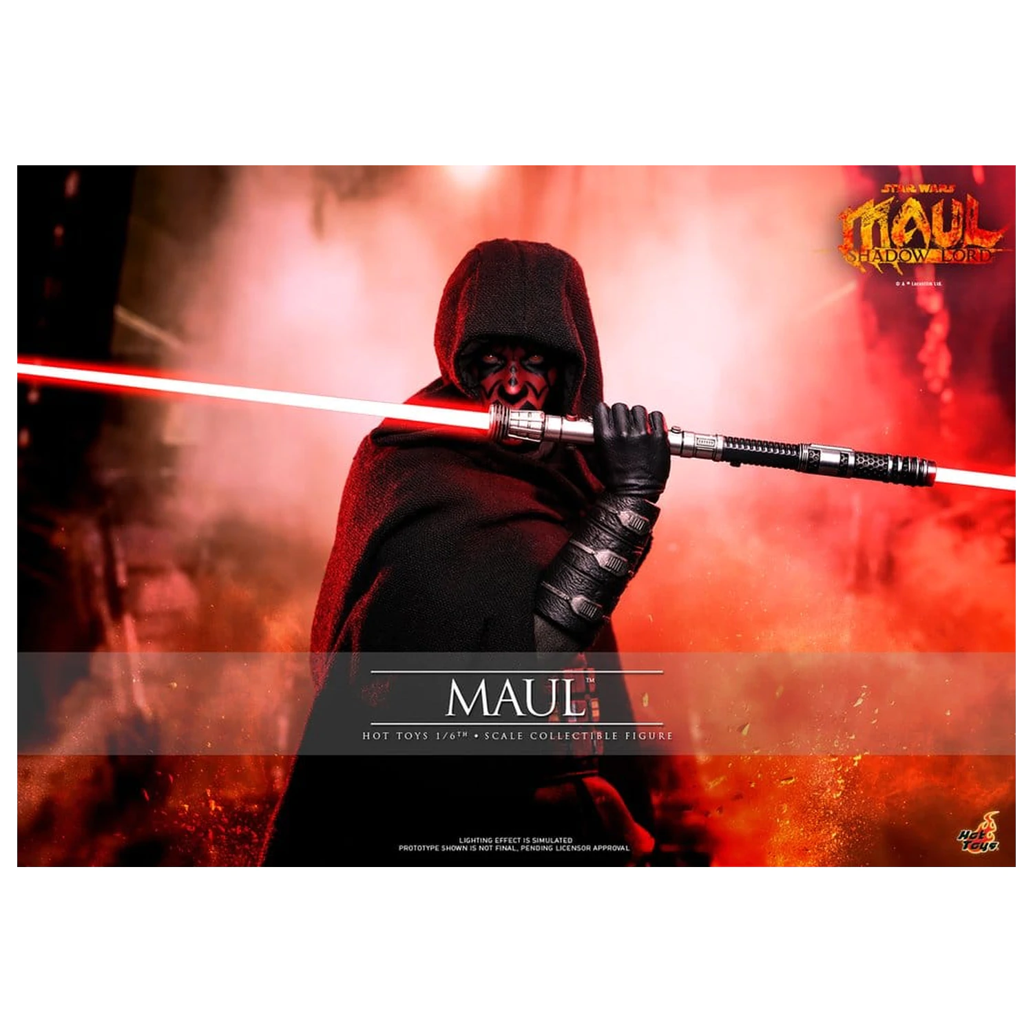 Star Wars: Maul - Shadow Lord Television Masterpiece akční figurka 1/6 Maul 29 cm fotografii produktu